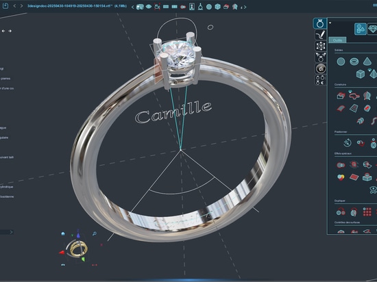 Gravotech dévoile 3DESIGN V13 : une nouvelle référence en matière de conception de bijoux haut de gamme