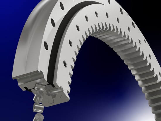 Couronnes d'orientation à rouleaux croisés disponibles pour une livraison rapide chez Tecma Drive