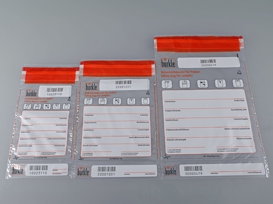 Sacs de sécurité pour échantillons (Bürkle GmbH)