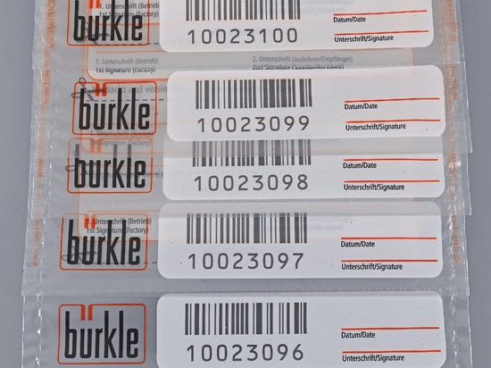 Sacs de sécurité pour échantillons (Bürkle GmbH)