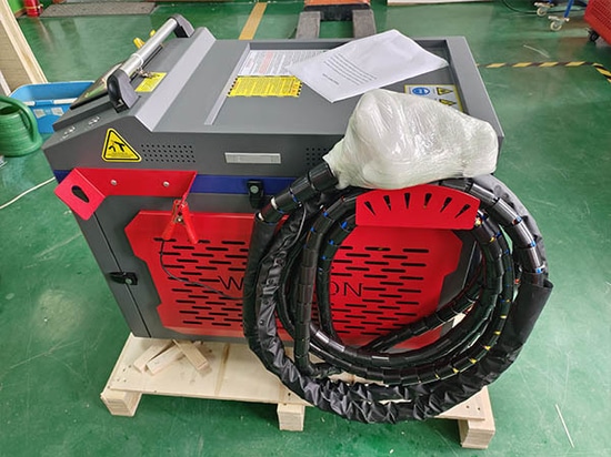 SUNTOP expédie en Espagne une soudeuse laser 5-en-1 de 2 kW entièrement testée