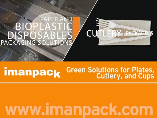 Solutions d'emballage durables pour la vaisselle et les couverts en bioplastique