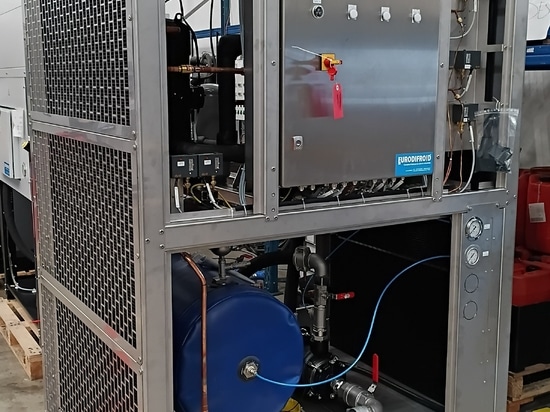 Circuit frigorigène sur un refroidisseur d'eau RFI 750