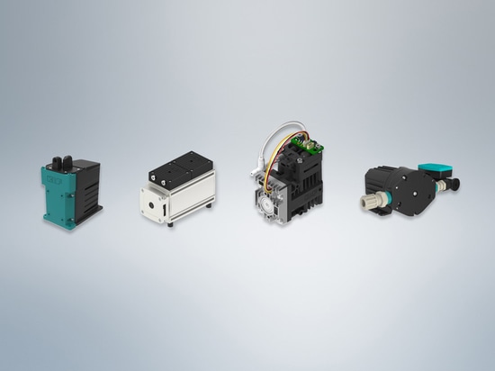 KNF présente des Intelligent Pump Features pour le contrôle du débit, de la pression et du vide