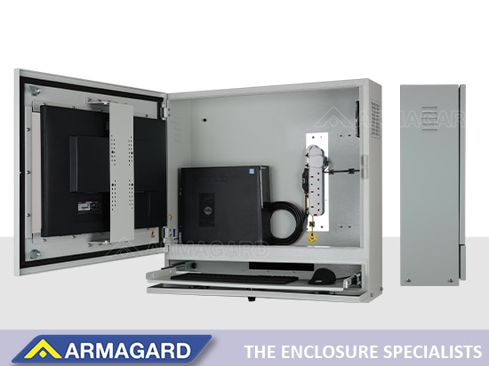 Présentation De La Nouvelle Armoire Informatique Anti-Poussière Industrielle 27 Pouces d'Armagard