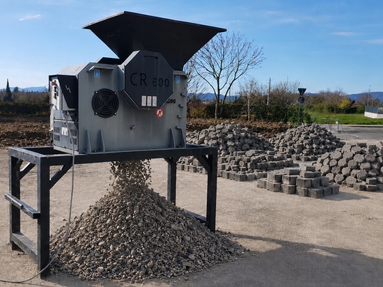 Récupération des déchets de produits en béton directement dans le cycle de production