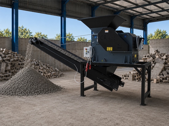 Récupération des déchets de produits en béton directement dans le cycle de production