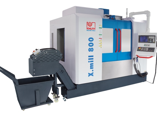 Nouvelle série X.mill : centres d'usinage verticaux de KNUTH