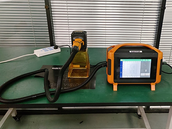 Un marqueur laser portable en route pour la Nouvelle-Zélande après avoir subi des tests rigoureux en usine