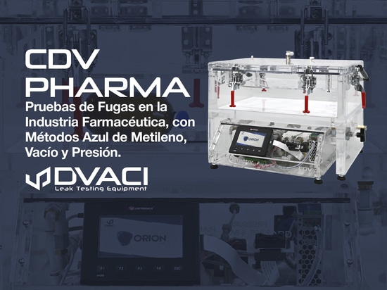 CDV Pharma : une plateforme polyvalente pour les tests d’étanchéité pharmaceutiques, les tests au bleu de méthylène et les méthodes de vide et de pression.