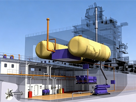 Conversion d'un navire du « pétrole au gaz »