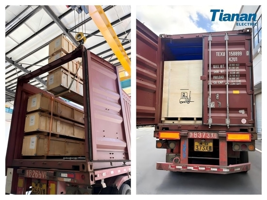 Poursuite du développement des infrastructures énergétiques en Afrique de l’Est — Ningbo Tianan expédie quatre transformateurs 110 kV vers la sous-station NYAMATA au Rwanda en plusieurs lots