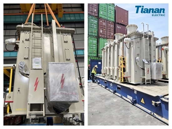 Poursuite du développement des infrastructures énergétiques en Afrique de l’Est — Ningbo Tianan expédie quatre transformateurs 110 kV vers la sous-station NYAMATA au Rwanda en plusieurs lots