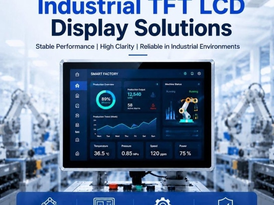 Solutions d'écrans LCD TFT de qualité industrielle