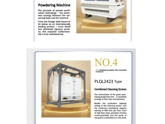 Top 10 des machines classiques de transformation des céréales