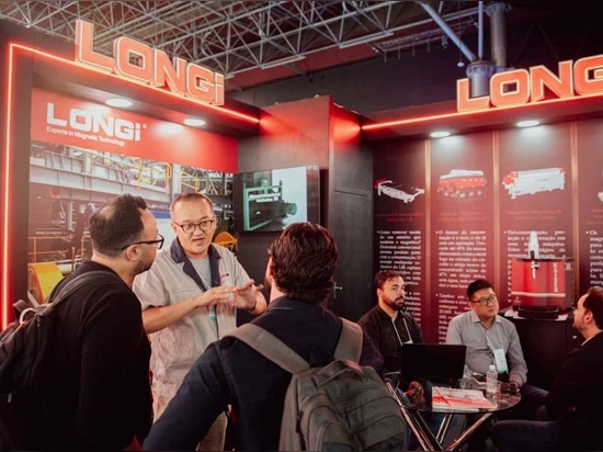 LONGi s'est illustré lors de l'**EXPO MINAS 2026**, le plus grand salon et la plus grande conférence consacrés à l'exploitation minière au Brésil.