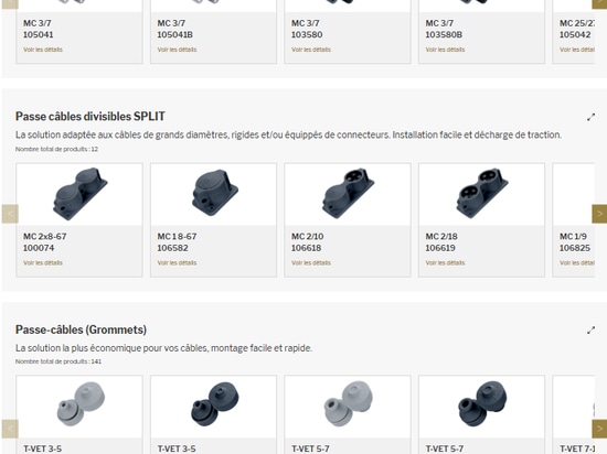 Nouveau configurateur en ligne pour les systèmes passe-câbles