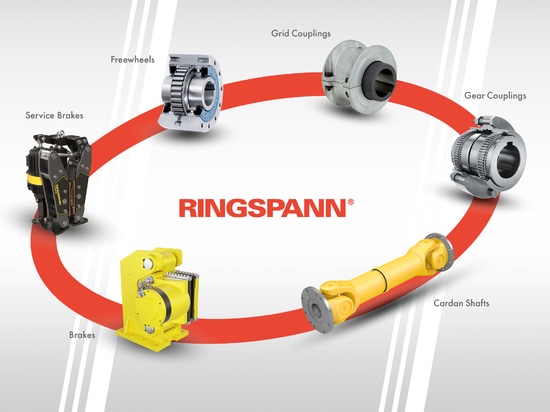 Une offre très diversifiée : RINGSPANN propose une large gamme de solutions techniques de haute qualité destinées aux systèmes d'entraînement des installations de l'industrie sidérurgique et métall...