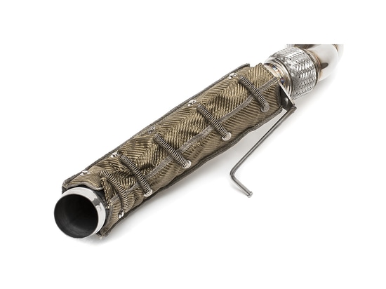 Bouclier thermique pour isolation du tuyau d'échappement