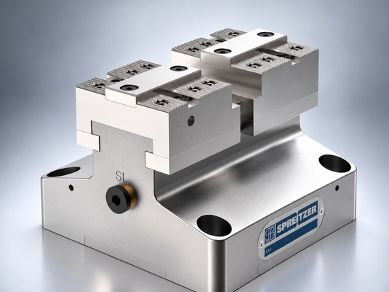 Étau de centrage pneumatique PZS² : bridage précis et prêt pour l'automatisation en grande série