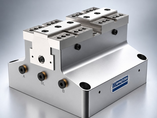 Étau de centrage pneumatique PZS² : bridage précis et prêt pour l'automatisation en grande série