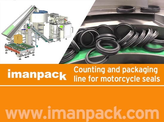 Ligne de comptage et de conditionnement pour joints de moto