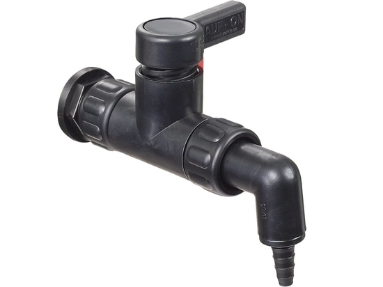 StopCock PA : robinet de vidange électroconducteur pour le remplissage de solvants (Bürkle GmbH)