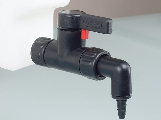 StopCock PA : robinet de vidange électroconducteur pour le remplissage de solvants (Bürkle GmbH)