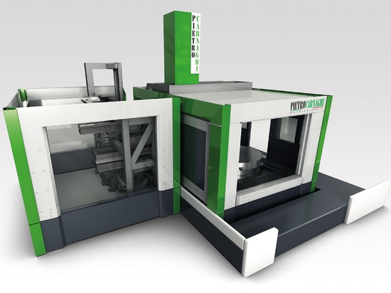 Machine multitâche verticale de Pietro Carnaghi FLEXTURN