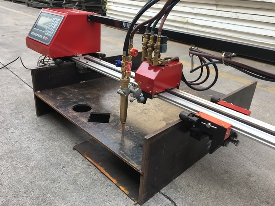 Découpeuse de plasma de sous-plat de poutre en double T de commande numérique par ordinateur