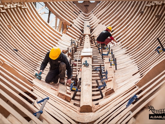 Piher maintient dans la construction navale d'une 16ème reproduction de bateau de baleine