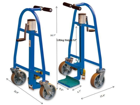 Patin tournant de machine de rouleau de 360 degrés