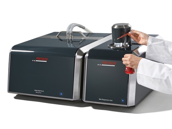 Particule Sizer ANALYSETTE 22 de laser de FRITSCH