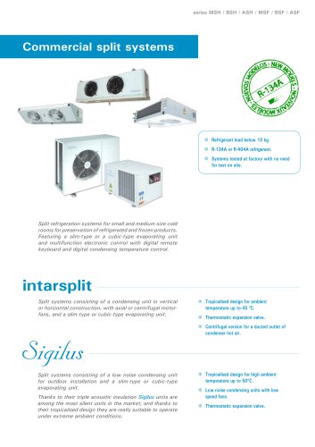 Intarsplit axial