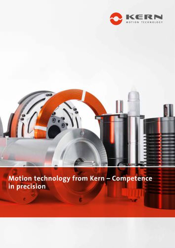 Drive Technology from Kern - Competence in precision