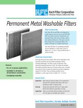 Permanent Metal Washable Filters