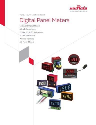 Digital Panel Meters