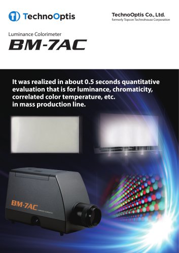 Luminance Colorimeter BM-7AC