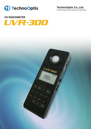 Radiomètre UV UVR-300