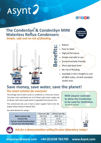 CondenSyn waterless air condensers