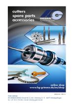 Catalog Milling Tools/Accessories