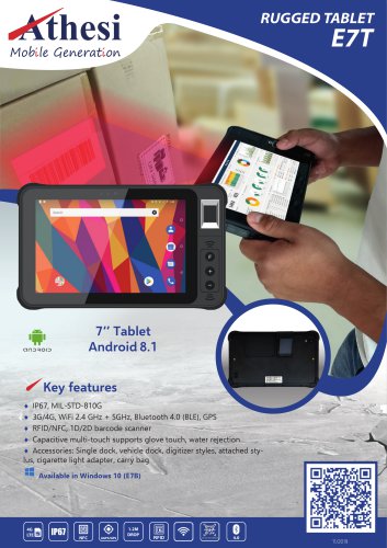 E7T Rugged Tablet