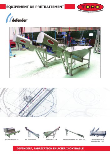 Équipement de Prétraitement Defender®