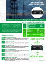 Lithium iron phosphate battery EV4850-T series