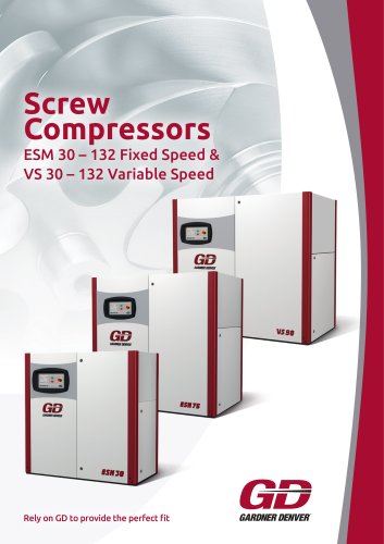 GD Compressors _ ESM/VS 30-132 series