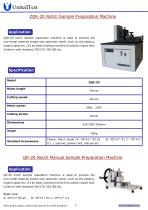 QK-20 Plastic impact test sample notch machine, PVC plastic, Rubber