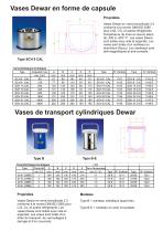 Vases Dewar cylindriques - 4