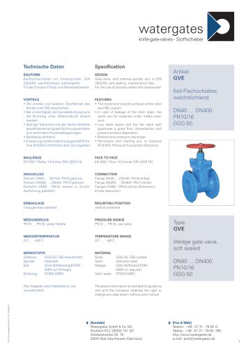 GVE - Gate valve