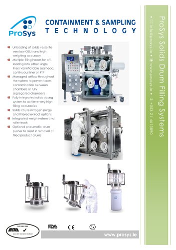 ProSys Solids Drum Filling Systems