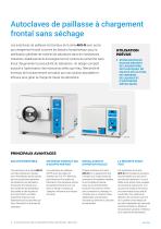 AUTOCLAVES HORIZONTAUX DE PAILLASSE SANS SECHAGE -  Série AHS-N - 2